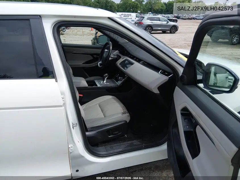 2020 Land Rover Range Rover Evoque S VIN: SALZJ2FX9LH042573 Lot: 45543353