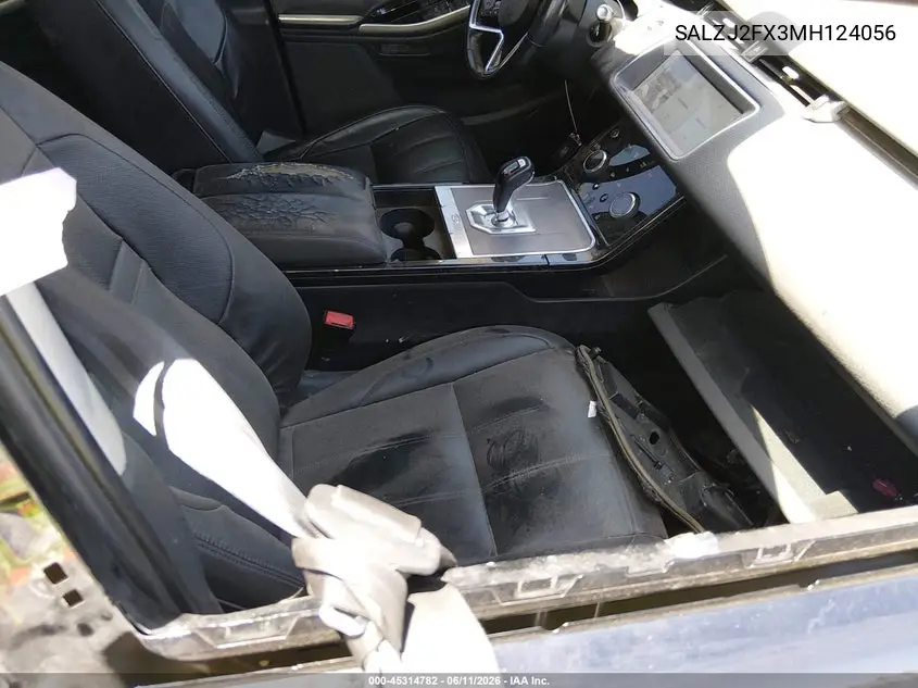 2021 Land Rover Range Rover Evoque S VIN: SALZJ2FX3MH124056 Lot: 45314782