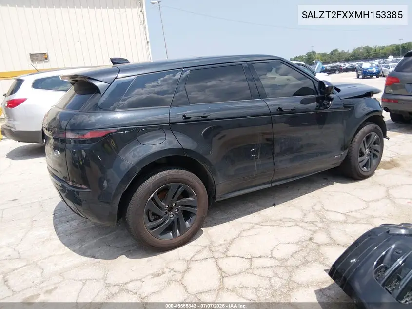 2021 Land Rover Range Rover Evoque R-Dynamic S VIN: SALZT2FXXMH153385 Lot: 45555843