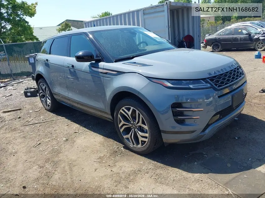 2022 Land Rover Range Rover Evoque R-Dynamic S VIN: SALZT2FX1NH168682 Lot: 45088816