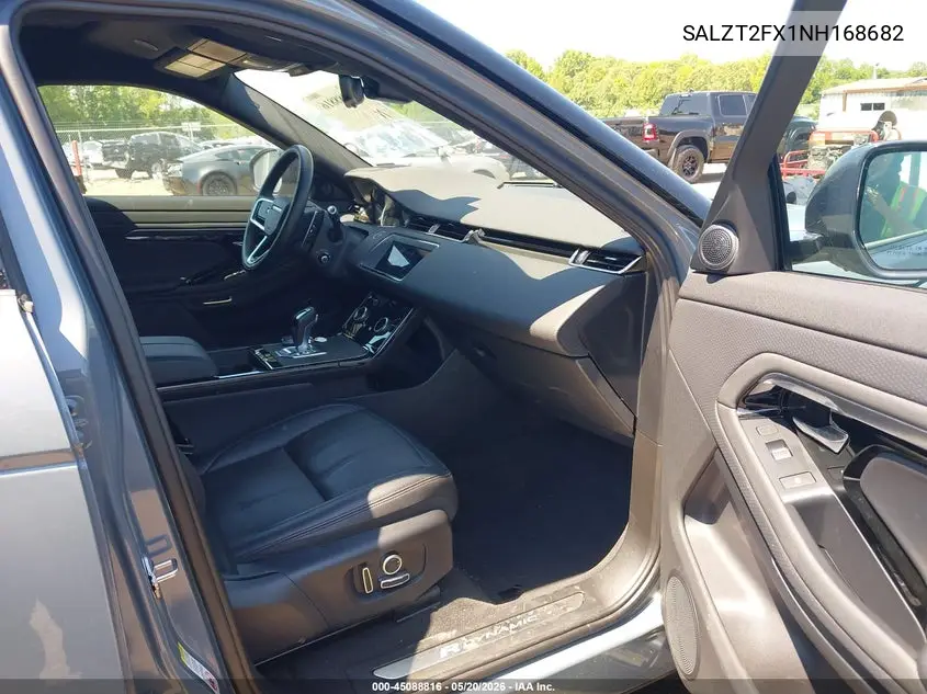 2022 Land Rover Range Rover Evoque R-Dynamic S VIN: SALZT2FX1NH168682 Lot: 45088816