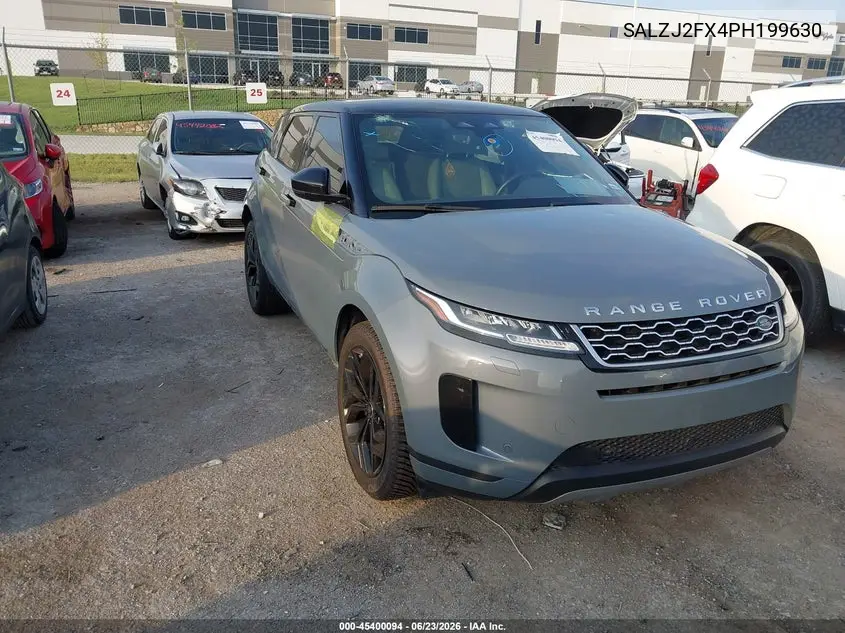2023 Land Rover Range Rover Evoque S VIN: SALZJ2FX4PH199630 Lot: 45400094