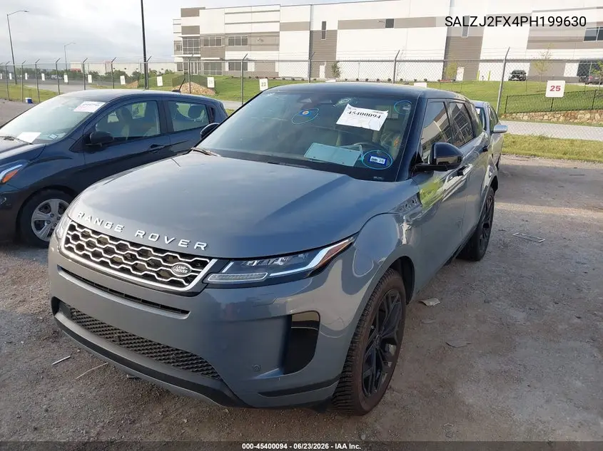 2023 Land Rover Range Rover Evoque S VIN: SALZJ2FX4PH199630 Lot: 45400094