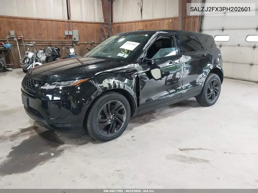 2023 Land Rover Range Rover Evoque S VIN: SALZJ2FX3PH202601 Lot: 45417992
