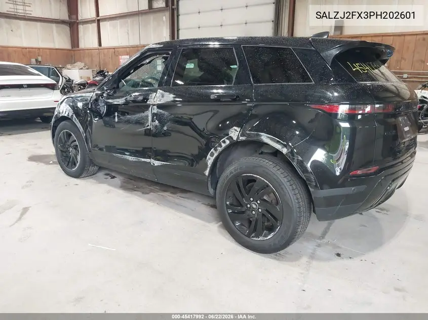 2023 Land Rover Range Rover Evoque S VIN: SALZJ2FX3PH202601 Lot: 45417992