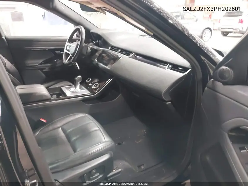 2023 Land Rover Range Rover Evoque S VIN: SALZJ2FX3PH202601 Lot: 45417992
