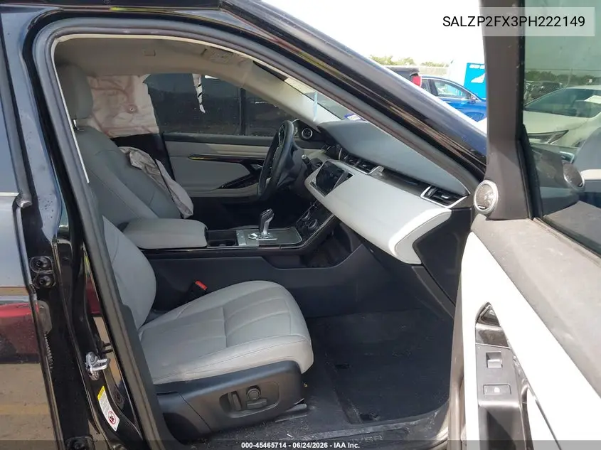 2023 Land Rover Range Rover Evoque Se VIN: SALZP2FX3PH222149 Lot: 45465714