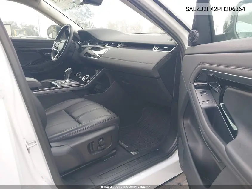 2023 Land Rover Range Rover Evoque S VIN: SALZJ2FX2PH206364 Lot: 45485772
