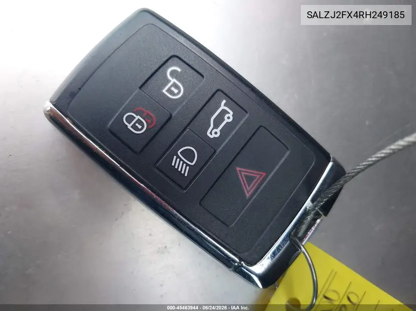 2024 Land Rover Range Rover Evoque Core S VIN: SALZJ2FX4RH249185 Lot: 45463944