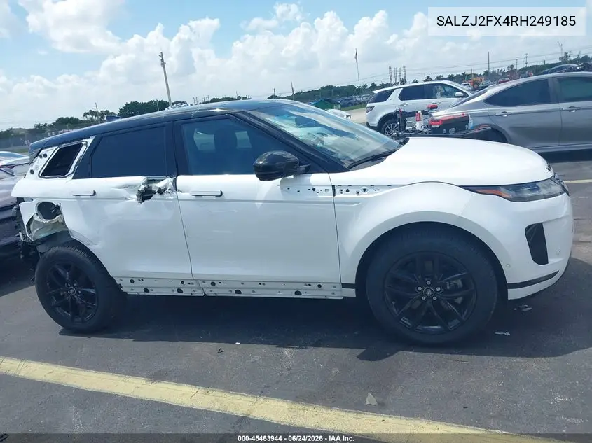 2024 Land Rover Range Rover Evoque Core S VIN: SALZJ2FX4RH249185 Lot: 45463944