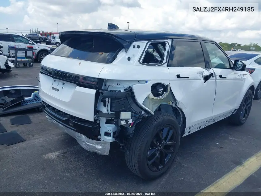 2024 Land Rover Range Rover Evoque Core S VIN: SALZJ2FX4RH249185 Lot: 45463944