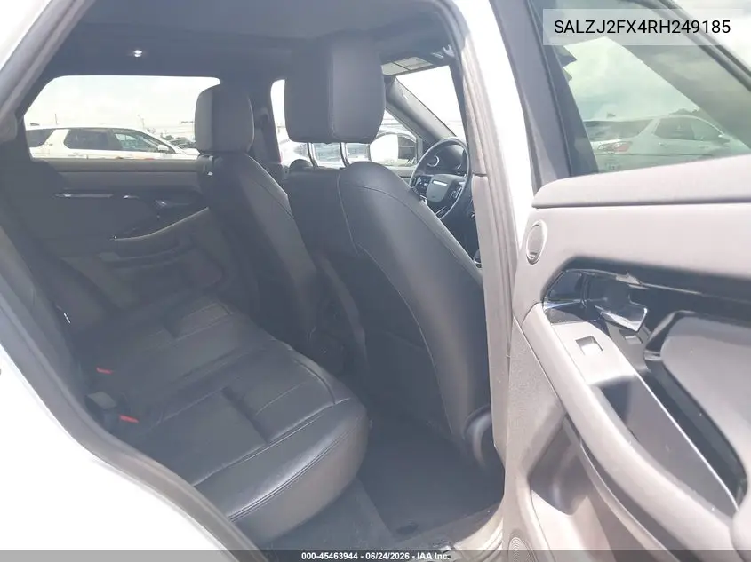 2024 Land Rover Range Rover Evoque Core S VIN: SALZJ2FX4RH249185 Lot: 45463944