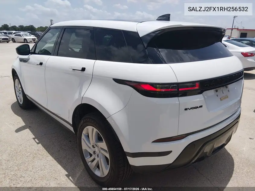 2024 Land Rover Range Rover Evoque Core S VIN: SALZJ2FX1RH256532 Lot: 45654159