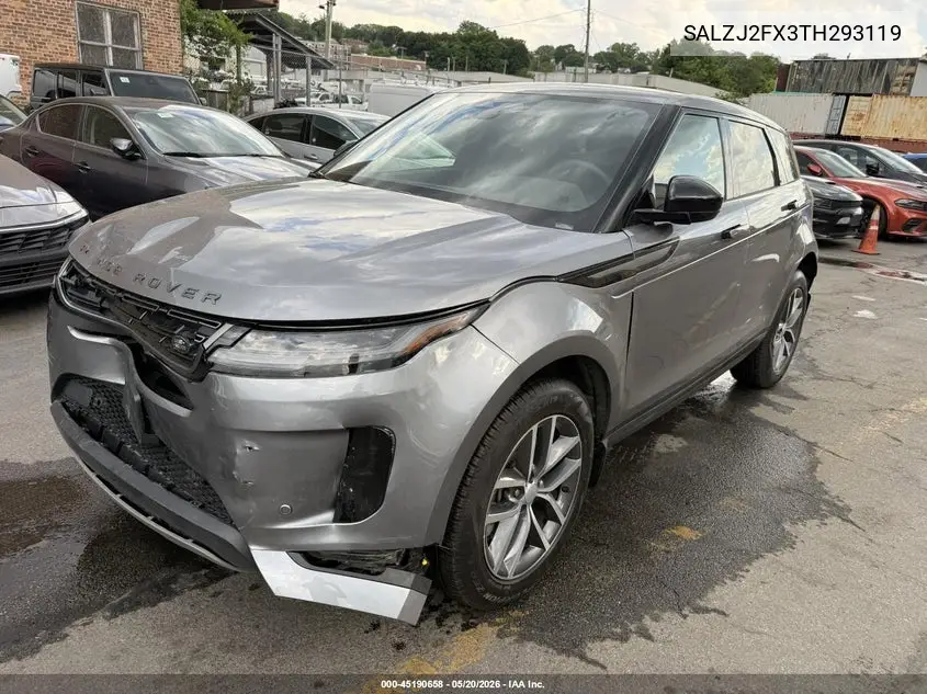 2026 Land Rover Range Rover Evoque S VIN: SALZJ2FX3TH293119 Lot: 45190658