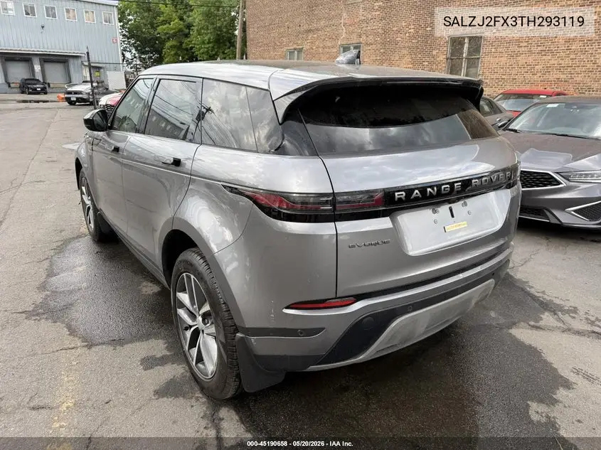 2026 Land Rover Range Rover Evoque S VIN: SALZJ2FX3TH293119 Lot: 45190658