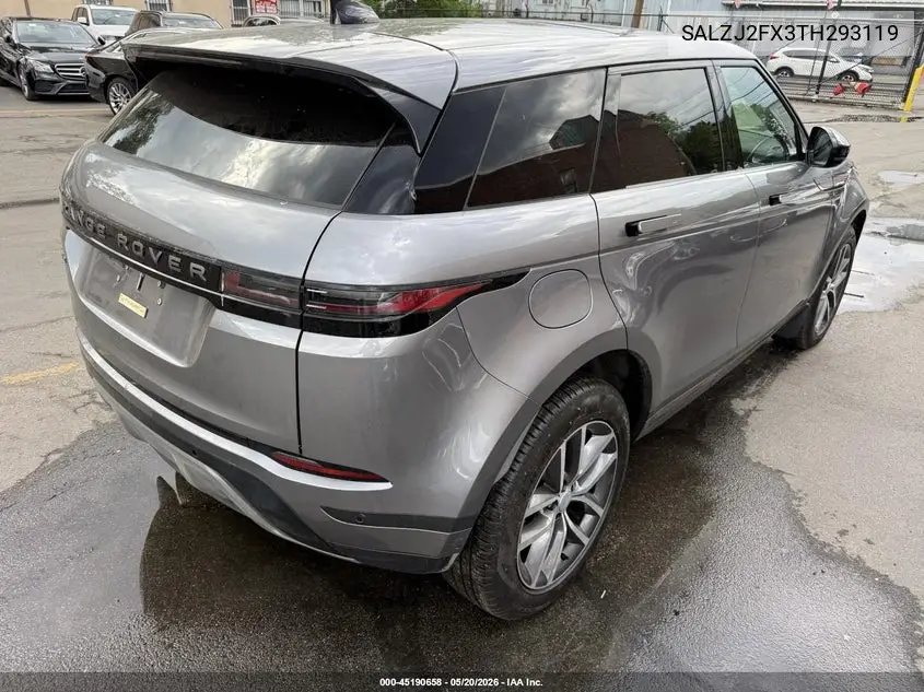 2026 Land Rover Range Rover Evoque S VIN: SALZJ2FX3TH293119 Lot: 45190658