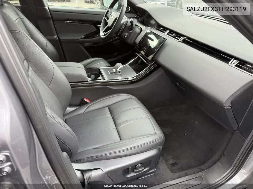 2026 Land Rover Range Rover Evoque S VIN: SALZJ2FX3TH293119 Lot: 45190658