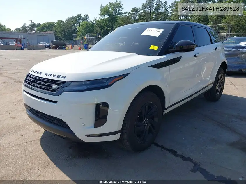 2026 Land Rover Range Rover Evoque S VIN: SALZJ2FX4TH289628 Lot: 45540546