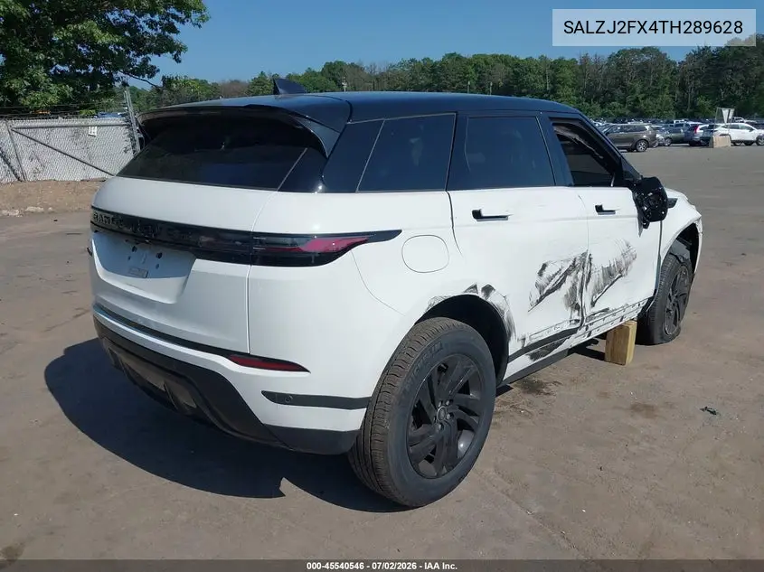 2026 Land Rover Range Rover Evoque S VIN: SALZJ2FX4TH289628 Lot: 45540546