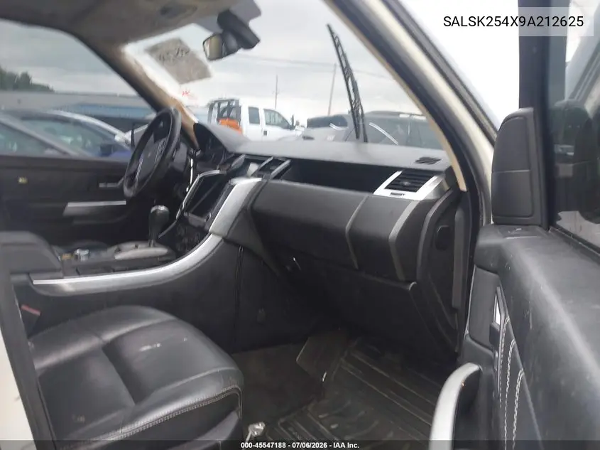 2009 Land Rover Range Rover Sport Hse VIN: SALSK254X9A212625 Lot: 45547188