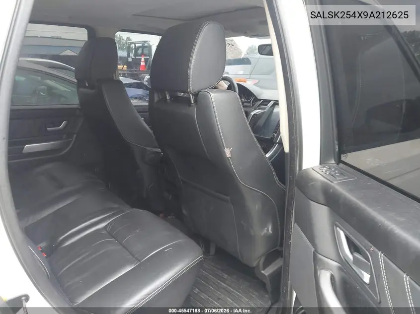 2009 Land Rover Range Rover Sport Hse VIN: SALSK254X9A212625 Lot: 45547188