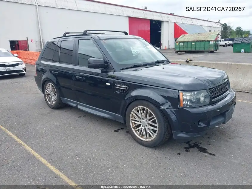 2012 Land Rover Range Rover Sport Hse VIN: SALSF2D41CA720267 Lot: 45493005