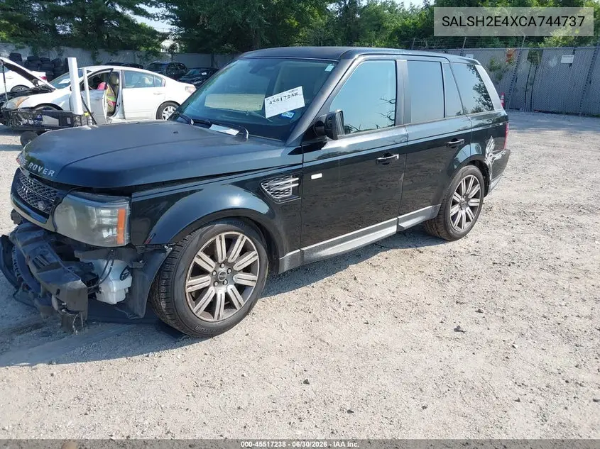 2012 Land Rover Range Rover Sport Supercharged VIN: SALSH2E4XCA744737 Lot: 45517238