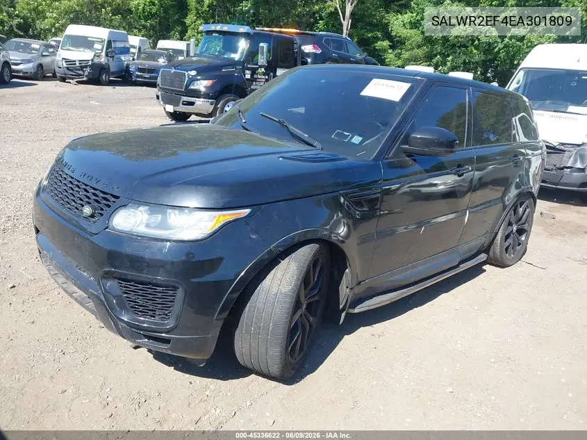 2014 Land Rover Range Rover Sport 5.0L V8 Supercharged VIN: SALWR2EF4EA301809 Lot: 45336622
