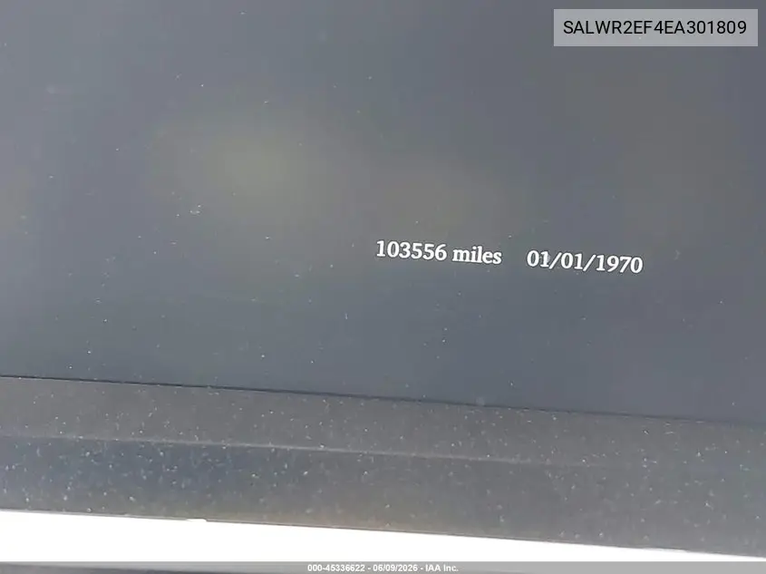 2014 Land Rover Range Rover Sport 5.0L V8 Supercharged VIN: SALWR2EF4EA301809 Lot: 45336622