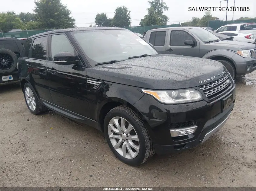 2014 Land Rover Range Rover Sport 5.0L V8 Supercharged VIN: SALWR2TF9EA381885 Lot: 45484634