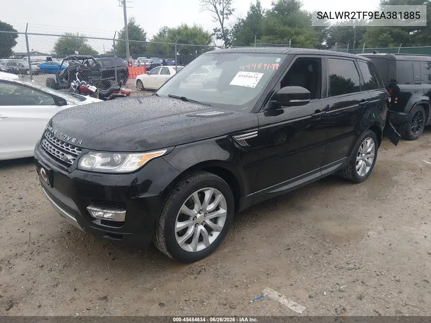 2014 Land Rover Range Rover Sport 5.0L V8 Supercharged VIN: SALWR2TF9EA381885 Lot: 45484634