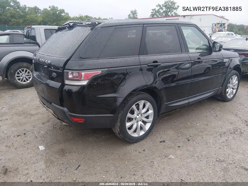 2014 Land Rover Range Rover Sport 5.0L V8 Supercharged VIN: SALWR2TF9EA381885 Lot: 45484634