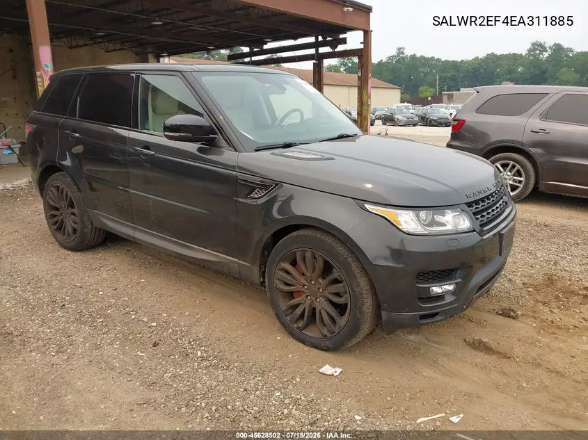2014 Land Rover Range Rover Sport 5.0L V8 Supercharged VIN: SALWR2EF4EA311885 Lot: 45628502
