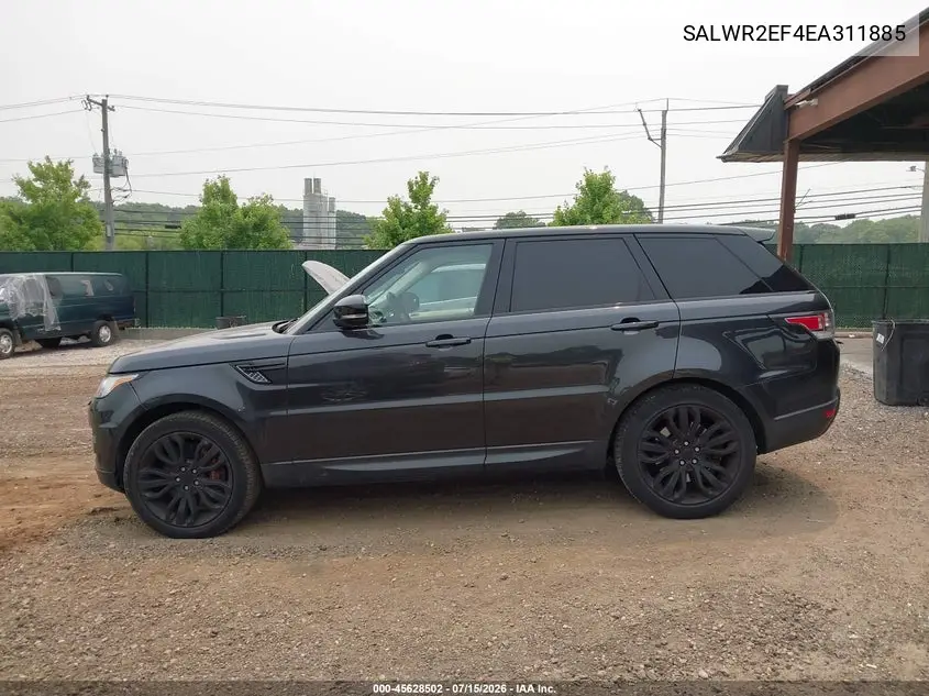 2014 Land Rover Range Rover Sport 5.0L V8 Supercharged VIN: SALWR2EF4EA311885 Lot: 45628502