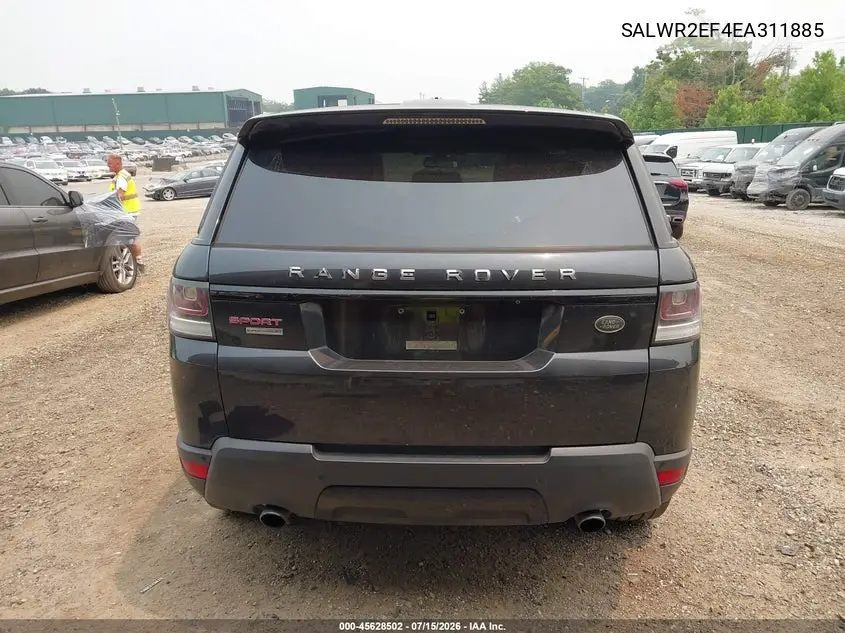 2014 Land Rover Range Rover Sport 5.0L V8 Supercharged VIN: SALWR2EF4EA311885 Lot: 45628502