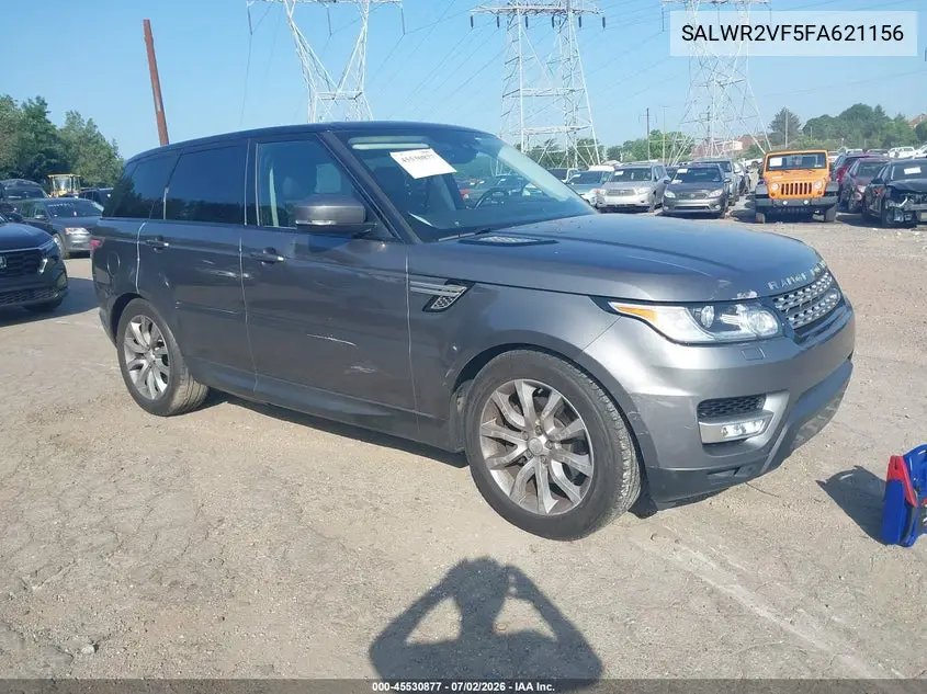 2015 Land Rover Range Rover Sport 3.0L V6 Supercharged Hse VIN: SALWR2VF5FA621156 Lot: 45530877