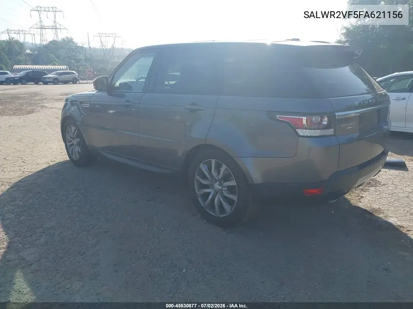 2015 Land Rover Range Rover Sport 3.0L V6 Supercharged Hse VIN: SALWR2VF5FA621156 Lot: 45530877