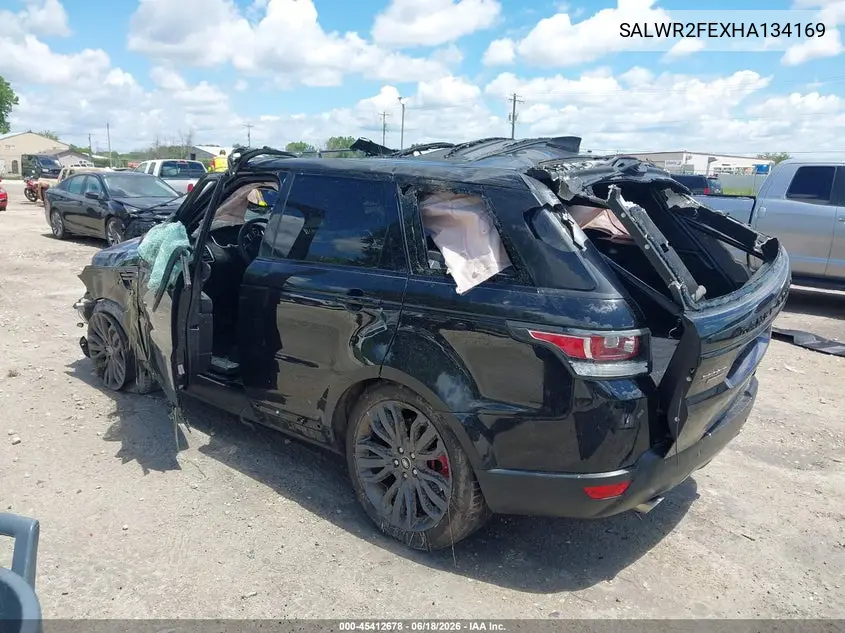 2017 Land Rover Range Rover Sport 5.0L V8 Supercharged/5.0L V8 Supercharged Dynamic VIN: SALWR2FEXHA134169 Lot: 45412678