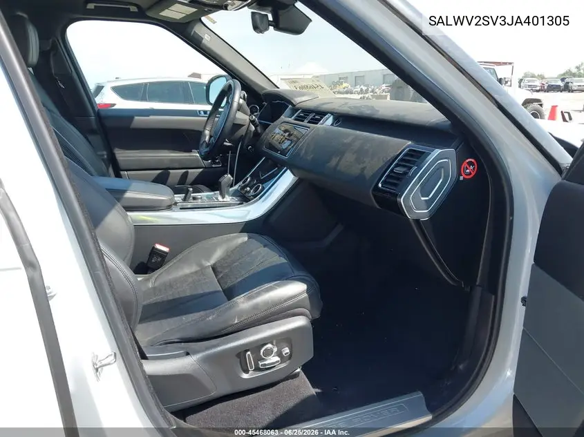 2018 Land Rover Range Rover Sport Hse Dynamic VIN: SALWV2SV3JA401305 Lot: 45468063