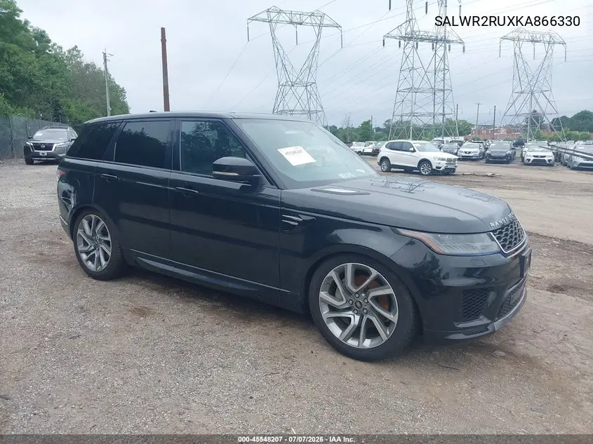 2019 Land Rover Range Rover Sport Hse Mhev VIN: SALWR2RUXKA866330 Lot: 45548207