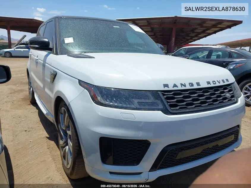 2020 Land Rover Range Rover Sport Hse Dynamic VIN: SALWR2SEXLA878630 Lot: 45378049
