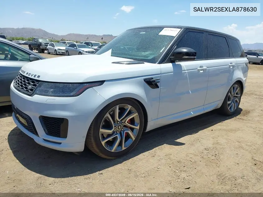 2020 Land Rover Range Rover Sport Hse Dynamic VIN: SALWR2SEXLA878630 Lot: 45378049