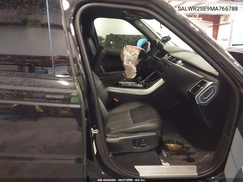 2021 Land Rover Range Rover Sport Hse Dynamic VIN: SALWR2SE9MA766788 Lot: 45455402