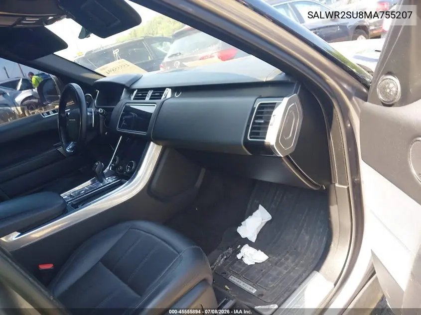 2021 Land Rover Range Rover Sport Hse Silver Edition Mhev VIN: SALWR2SU8MA755207 Lot: 45555894