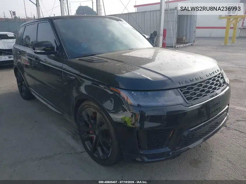 2022 Land Rover Range Rover Sport Hst Mhev VIN: SALWS2RU8NA236993 Lot: 45605457