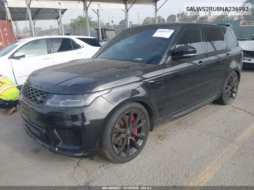 2022 Land Rover Range Rover Sport Hst Mhev VIN: SALWS2RU8NA236993 Lot: 45605457