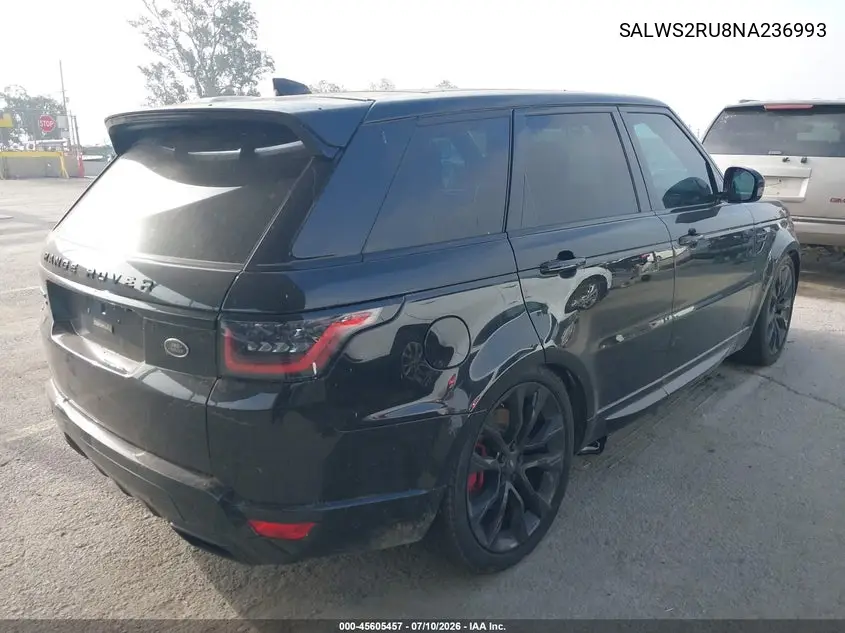 2022 Land Rover Range Rover Sport Hst Mhev VIN: SALWS2RU8NA236993 Lot: 45605457