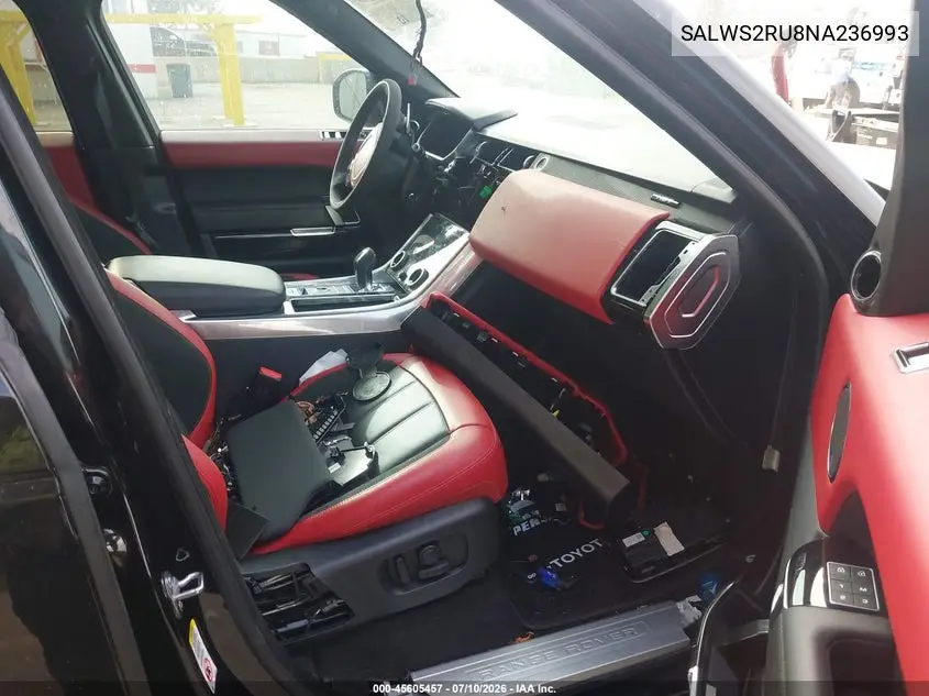 2022 Land Rover Range Rover Sport Hst Mhev VIN: SALWS2RU8NA236993 Lot: 45605457