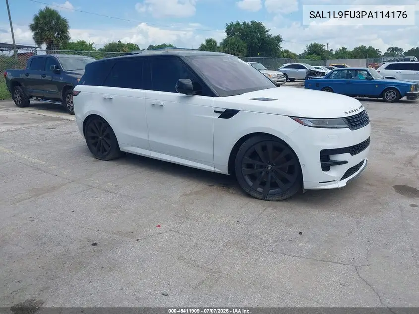 2023 Land Rover Range Rover Sport Se Dynamic VIN: SAL1L9FU3PA114176 Lot: 45411909