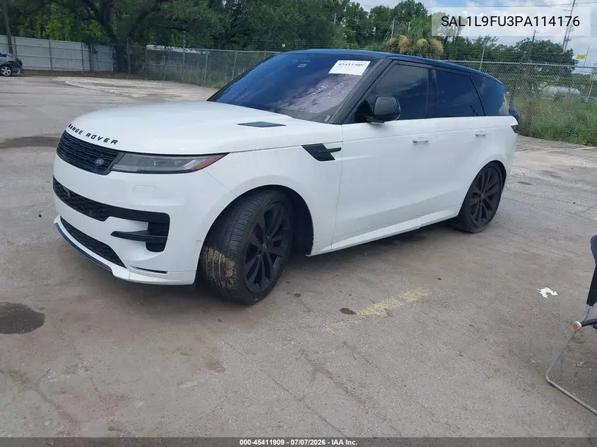 2023 Land Rover Range Rover Sport Se Dynamic VIN: SAL1L9FU3PA114176 Lot: 45411909